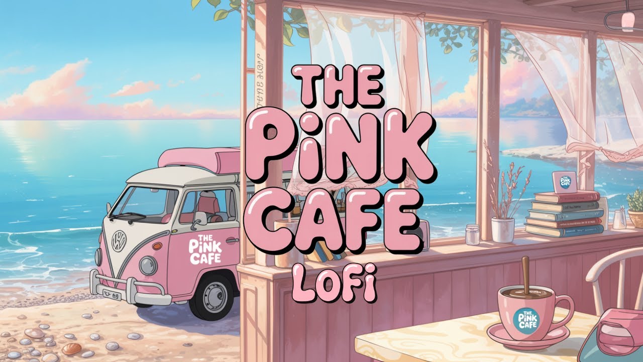 Pink Camper Lofi | Beachside Coffee Beats for Focus