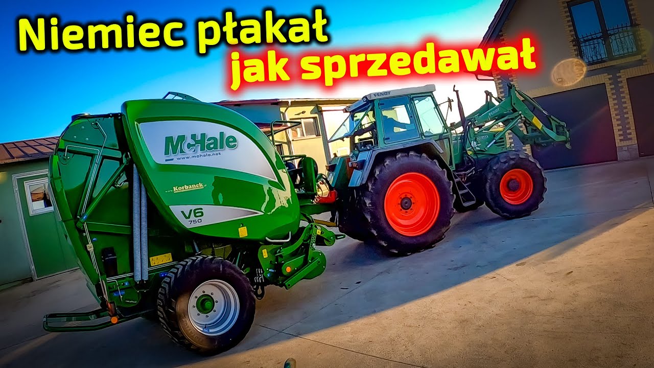 Artur dostarcza prase McHale V6 750 [Korbanek]