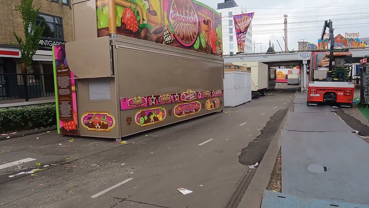 Tilburgse Kermis Afbreken Maandag middag 28 07 25