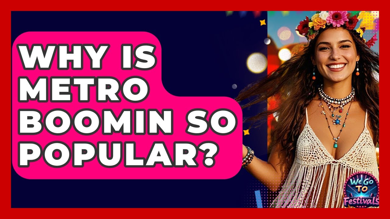 Why Is Metro Boomin So Popular? - We Go To Festivals