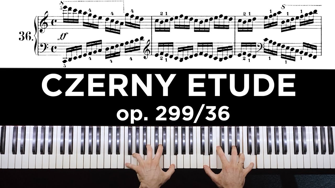 𝗕𝘂𝘁 𝗴𝗲𝘁𝘁𝗶𝗻𝗴 𝗠𝗔𝗗 𝗯𝘆 𝘁𝗵𝗲 𝗲𝗻𝗱 𝗼𝗳 𝗶𝘁 | Czerny Etude op. 299 No. 36 in C Major