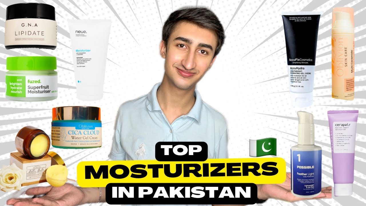 Best Mosturizers in Pakistan for your Skintype! (Must Watch)