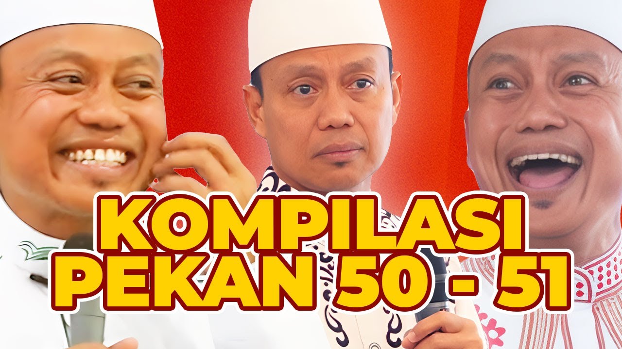 KOMPILASI CERAMAH LUCU Ustad Das'ad Latif PEKAN 50 51 2023 - PESAN AKHIR TAHUN SEBELUM PEMILU 2024