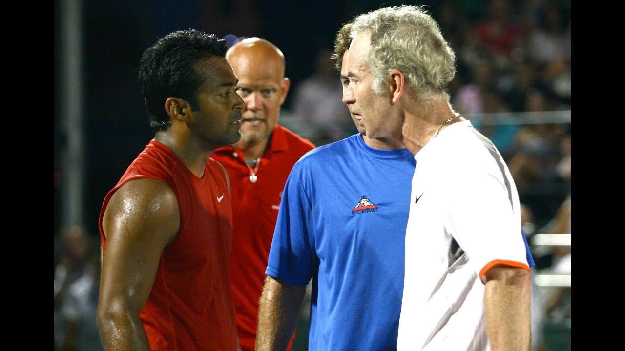 CSN Recaps Leander Paes/John McEnroe Altercation at Kastles Match