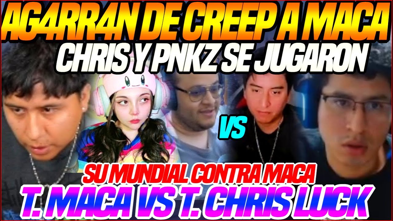 😲MACARIUS ERA un WARD ANDANTE😲CHRIS LUCK y PNKZ se JUEGAN su MUNDIAL contra el TEAM de MACA dota2