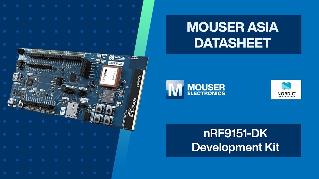 Nordic Semiconductor nRF9151-DK Development Kit | Digital Datasheet