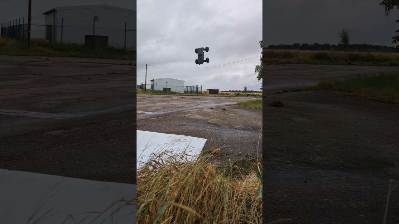 backflip fail: Arrma Outcast muss ganz schön einstecken 