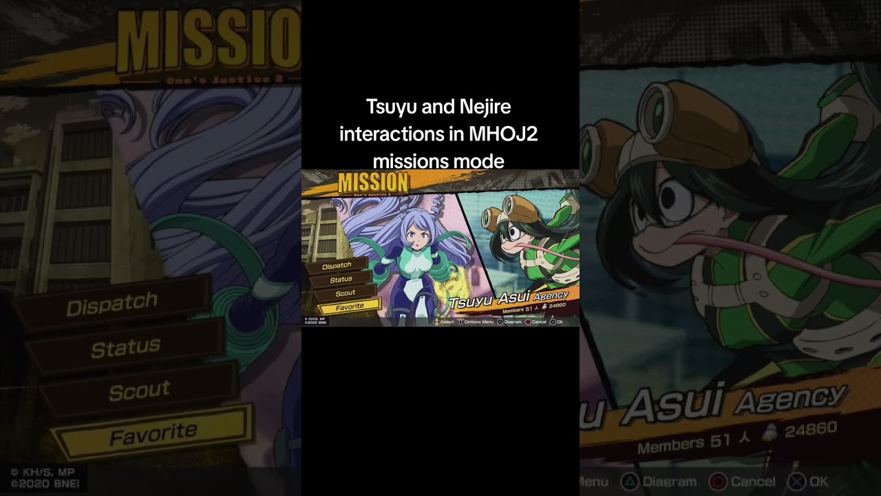 #mha #myheroacademia #myheroonesjustice2 #mhoj2 #tsuyu #nejire