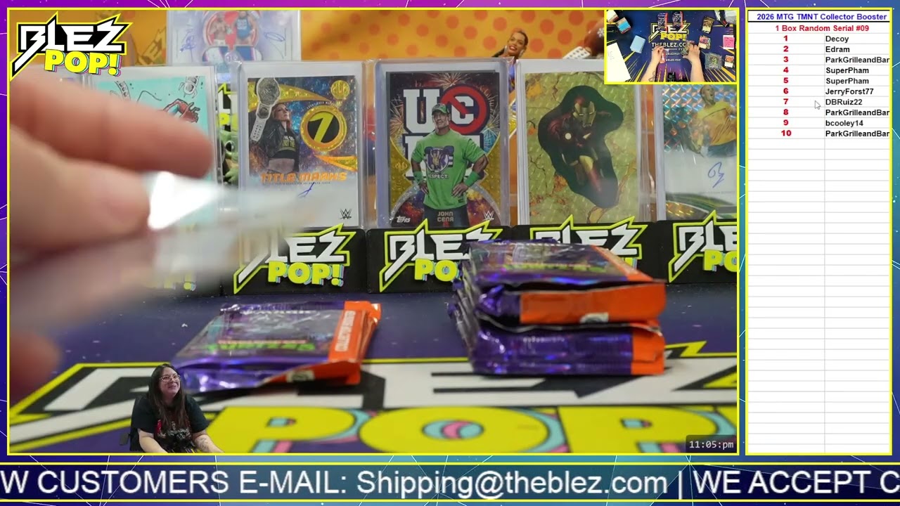 2026 Magic The Gathering TMNT 1 Box Random Serial #09
