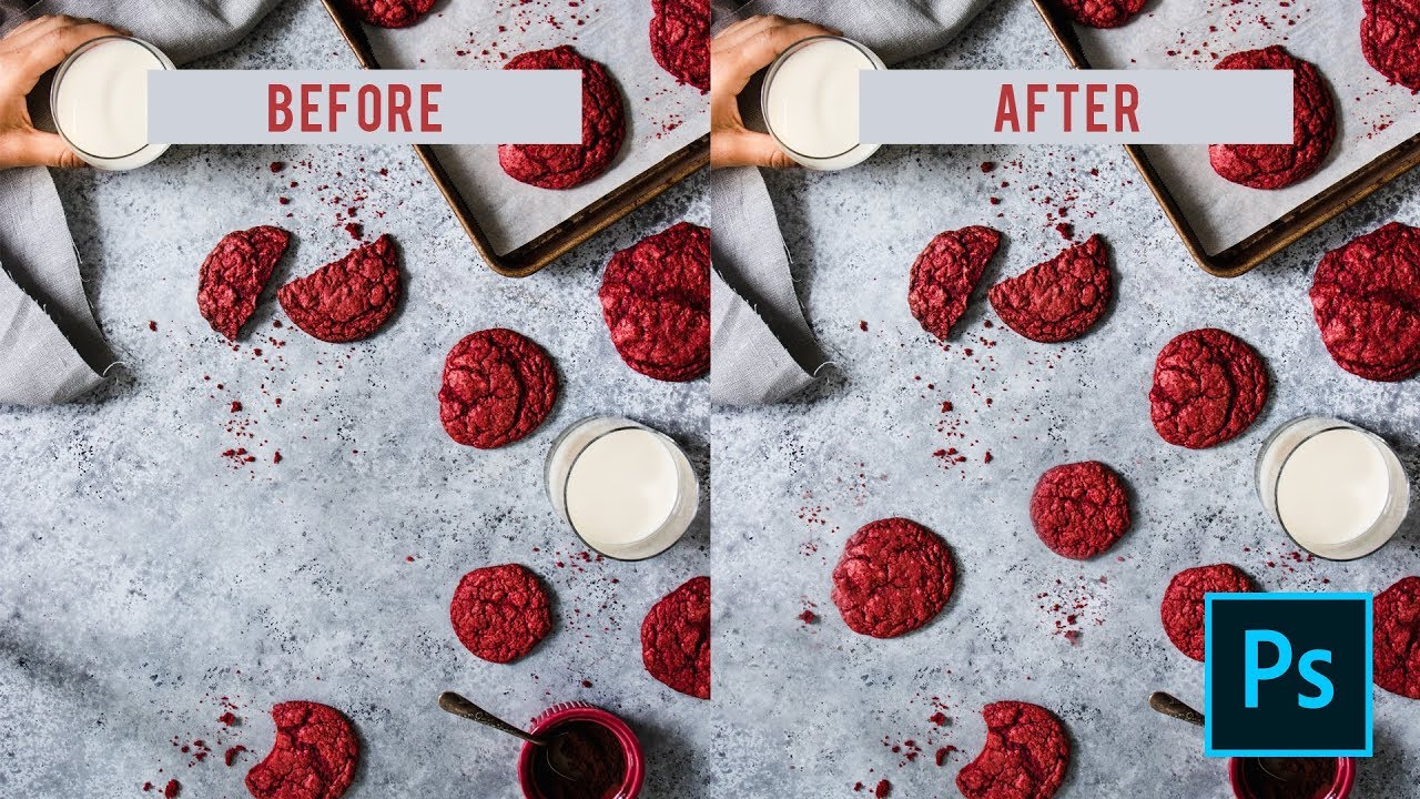 My 3 Favorite Photoshop Retouching Tools | FOOD PHOTOGRAPHY TUTORIAL
