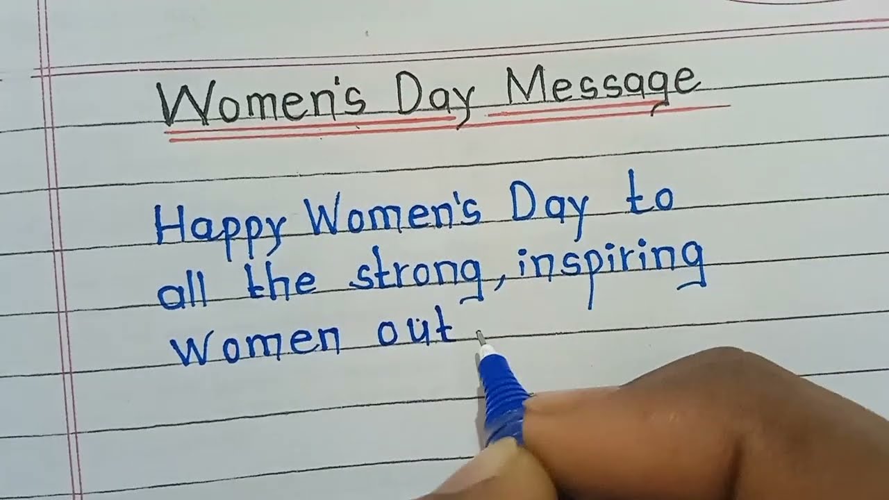 Women's Day Message || Women's Day Wishes in English Happy Women's Day ||