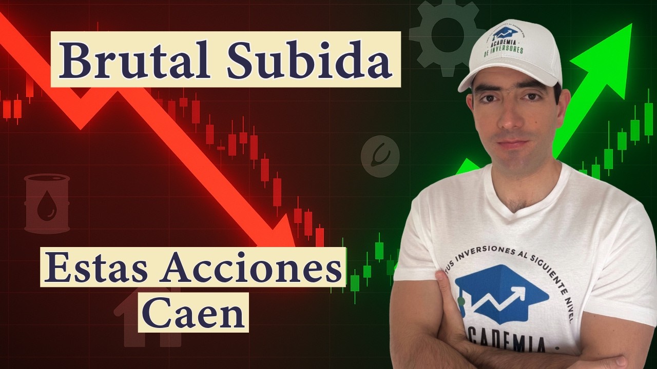 🚀 Brutal Subida en Bolsa&hellip; Pero Estas Acciones se Desploman