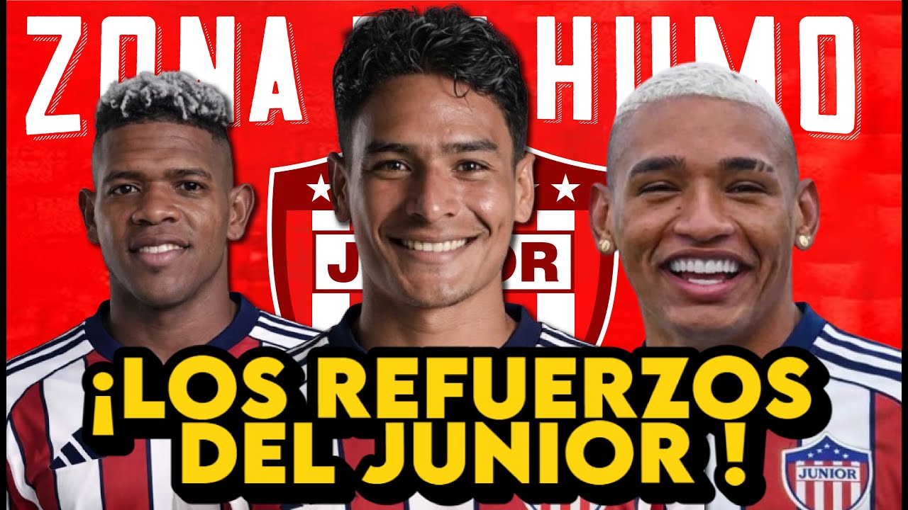 🚨 &iexcl;ZONA DE HUMO !🚨&iexcl;BOMBAZO JANNENSON SARMIENTO ES DE JUNIOR!  Jermein Pe&ntilde;a y kevin perez tambien !💣🦈