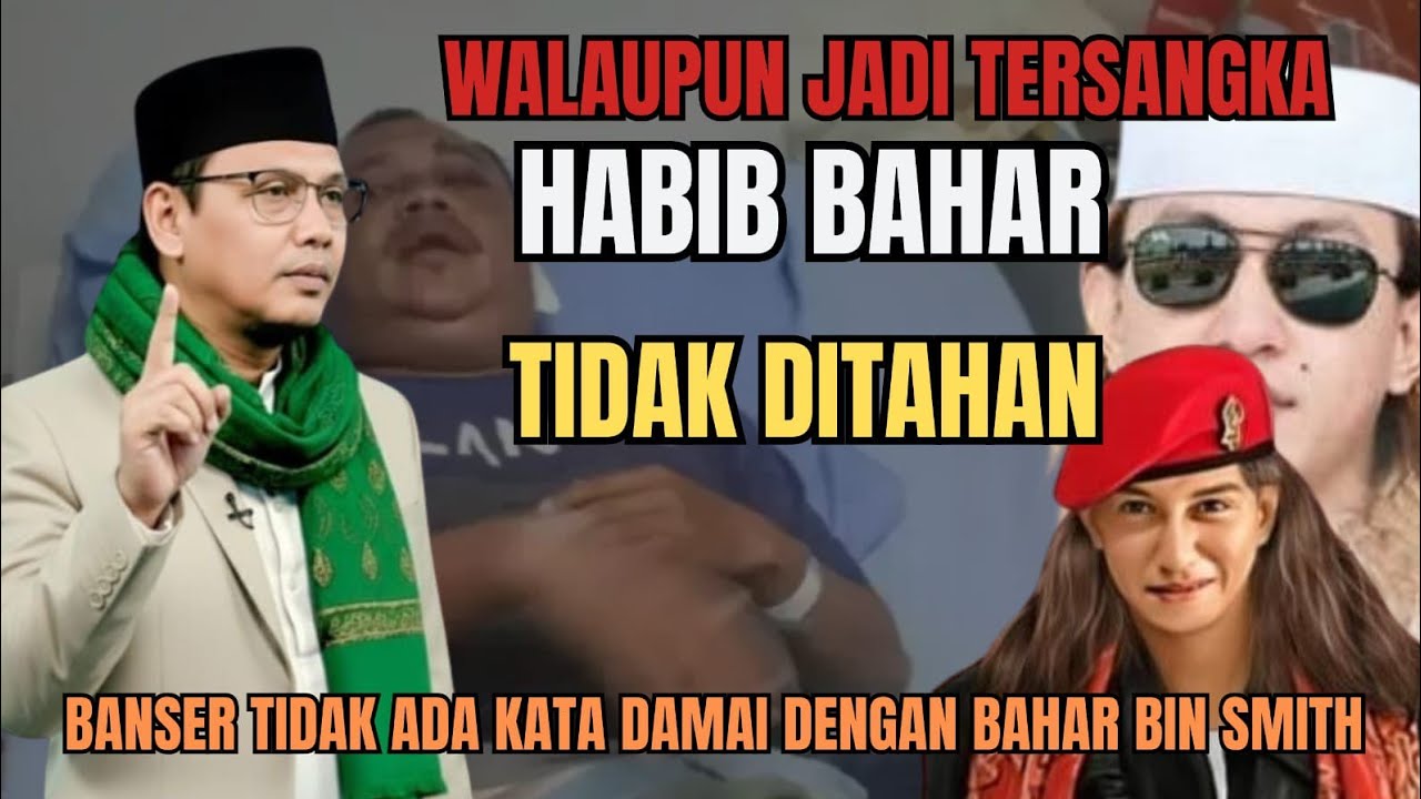 WALAUPUN JADI TERSANGKA HABIB BAHAR BIN SMITH TIDAK DITAHAN