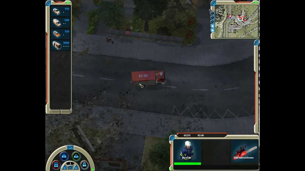 Emergency 3 mission 15 (with script bug) [PL]