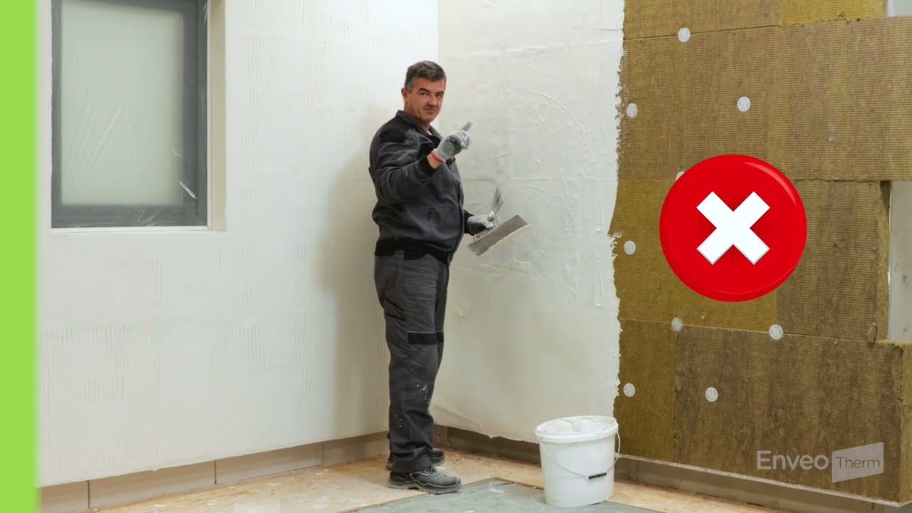 Rabiciranje armirne mrežice - EnveoTherm fasadni sistem