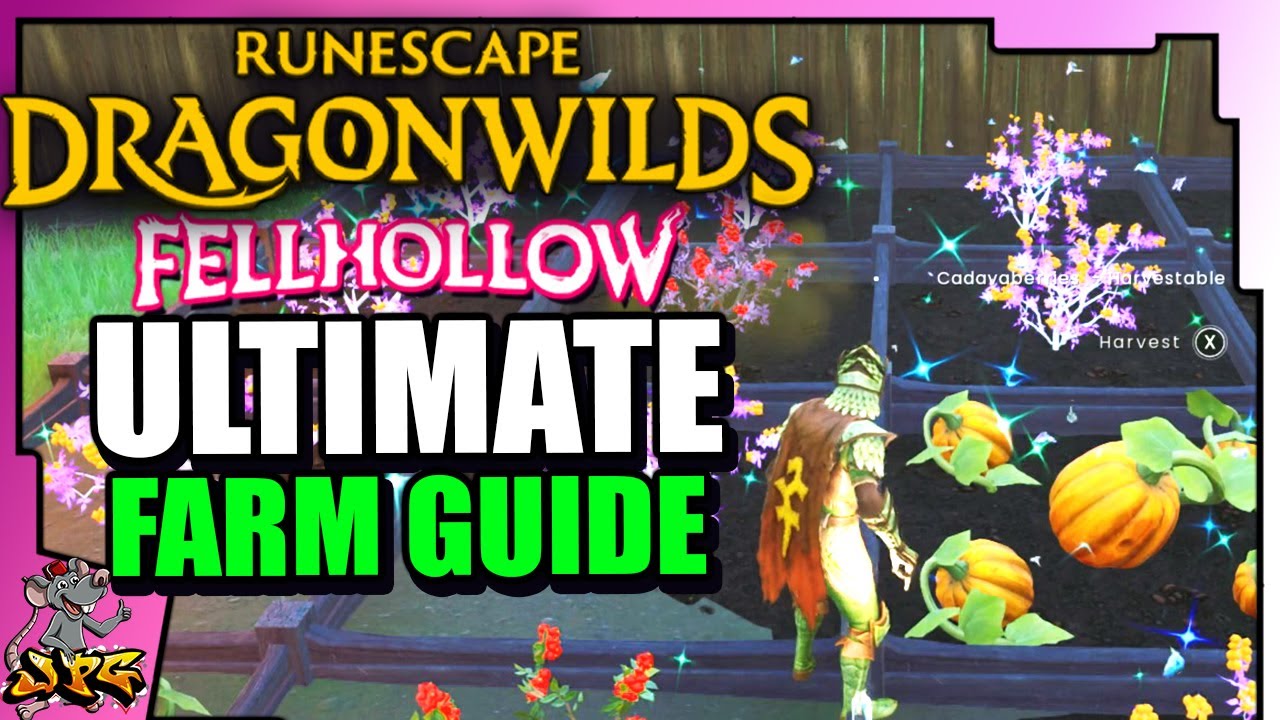 RUNESCAPE DragonWilds - Станьте опытным фермером! - Полное руководство по выращиванию культур - О...