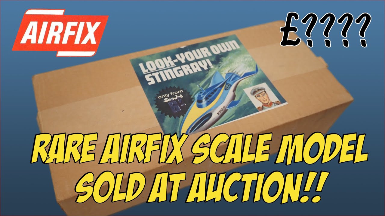 Rare AIRFIX STINGRAY Scale Model Kit SOLD AT AUCTION!!