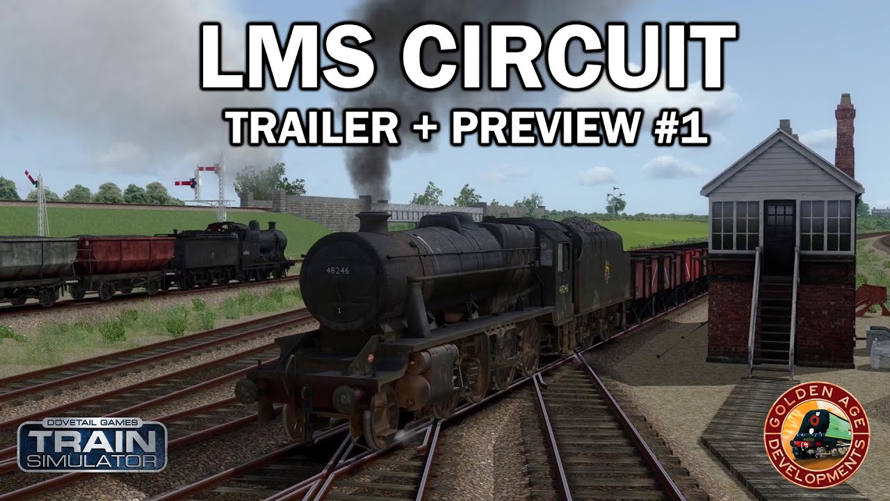 Train Simulator | LMS Circuit – TRAILER + PREVIEW #1 (Goods)