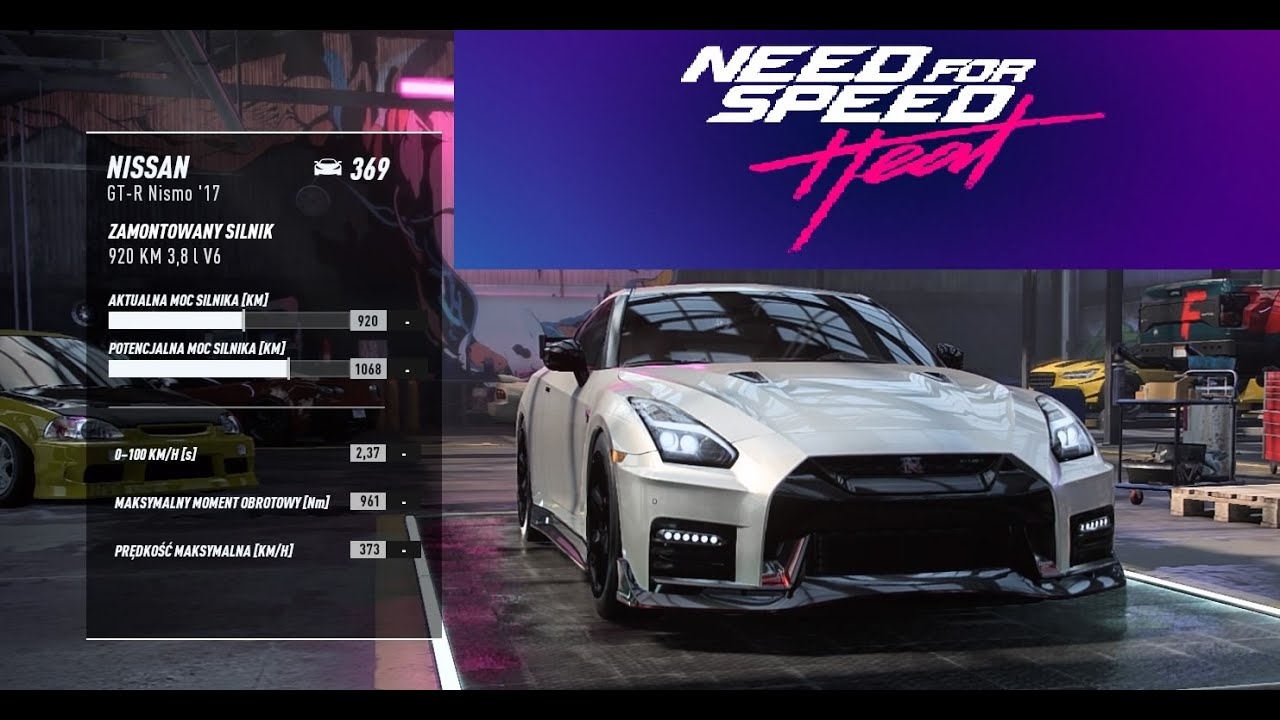 Nissan GTR Nismo 920KM SASHA NFS HEAT