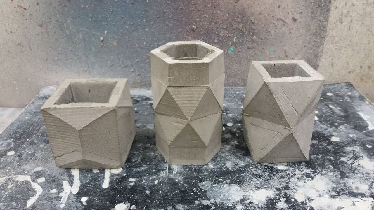 VASOS DE CIMENTO / VASOS PARA SUCULETAS