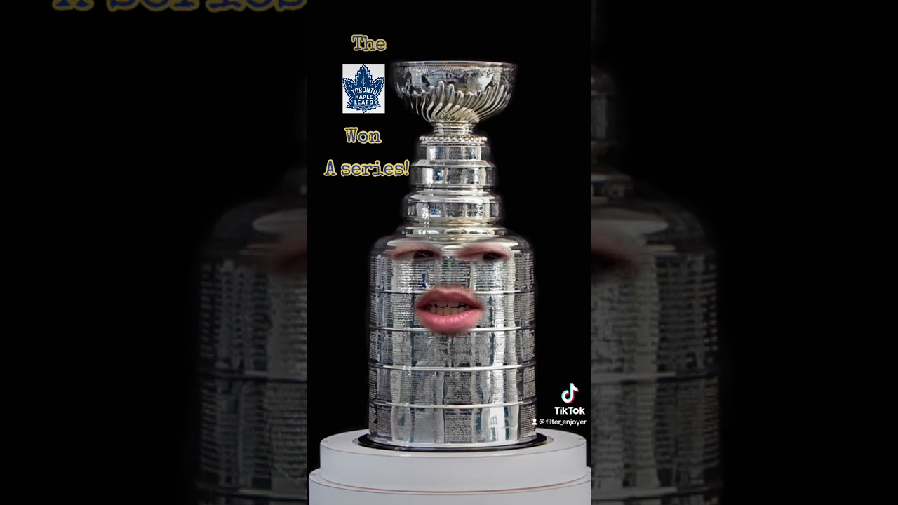 The Stanley Cup Reacts: Leafs Win A Series #torontomapleleafs #leafsnation #nhlplayoffs