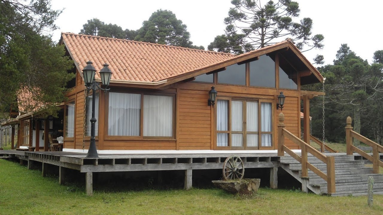 55 CASAS DE CAMPO DE MADEIRA | Rústicas e Modernas!!