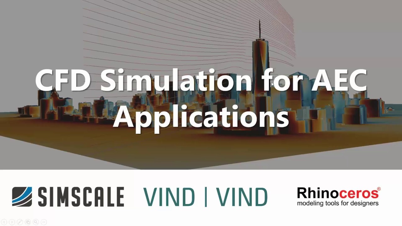 CFD Simulation for AEC Applications: Wind Load Calculation and Prediction with CFD Simulation