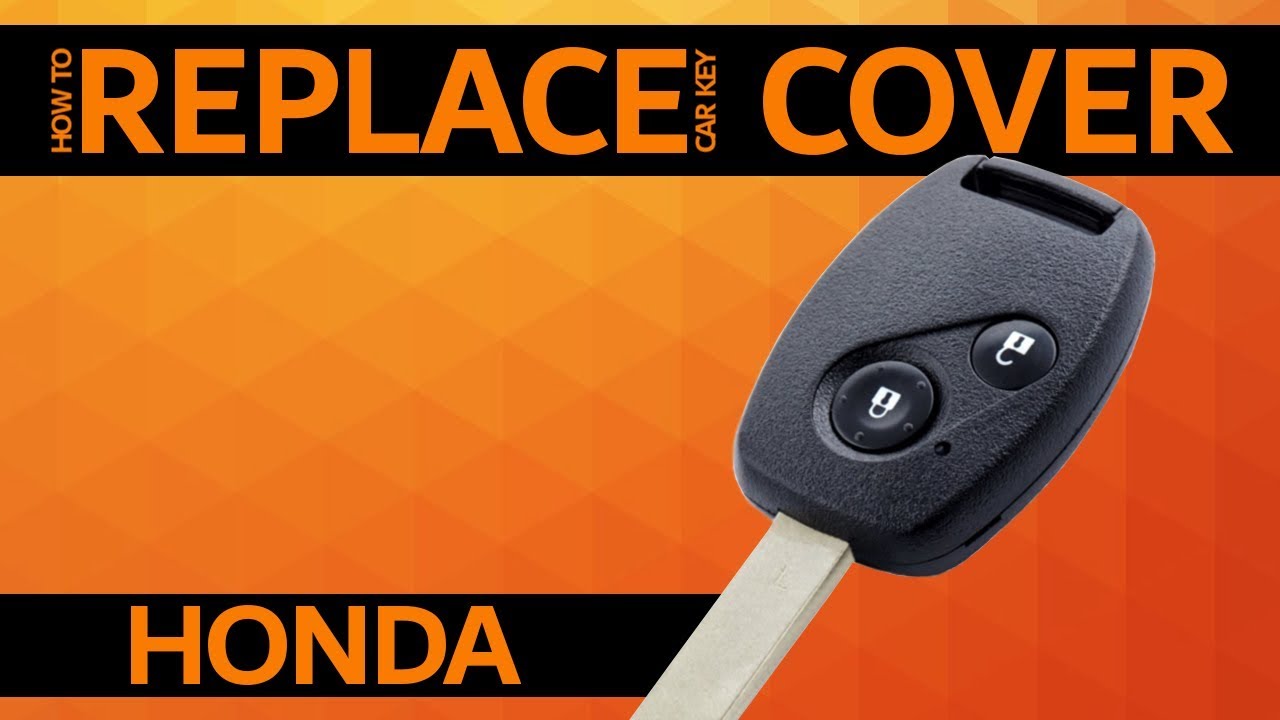 HONDA - How to replace car key cover