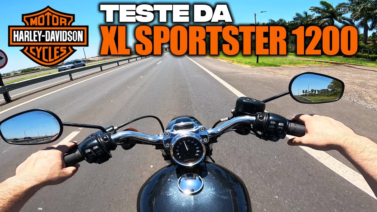 TESTE DA HARLEY DAVIDSON XL 1200 SPORTSTER 2018