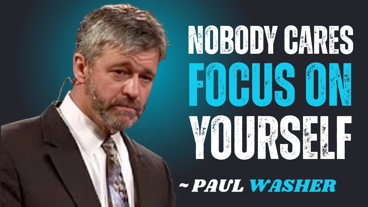 NO BODDY FOCUS ON YOURSELF~\\!! PAUL WASHER BEST MOTIVATION SPEECH!!#motivationspeech
