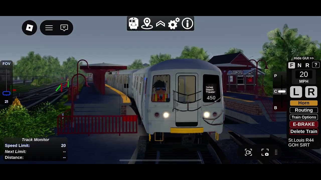 Operating a R44 SIR express train from park Avenue to jones beach 
