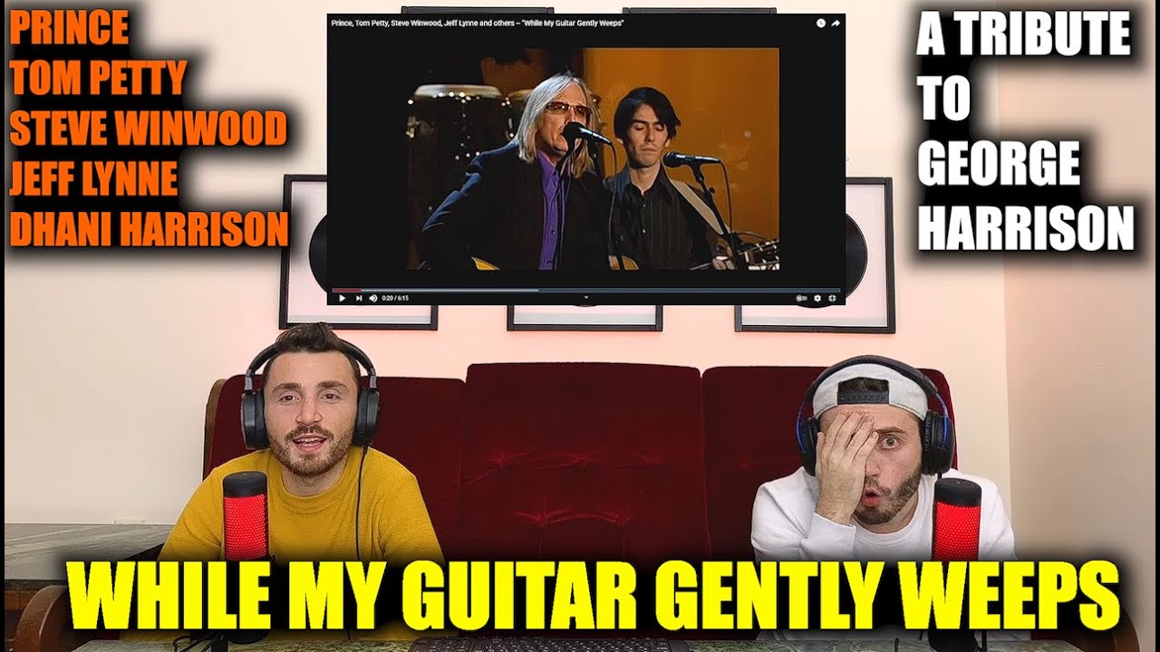 WHILE MY GUITAR GENTLY WEEPS - A TRIBUTE TO GEORGE HARRISON | FIRST TIME REACTION