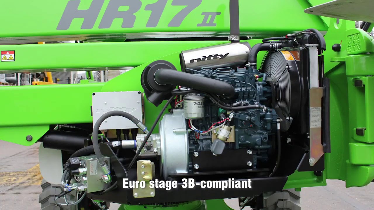 HR17 4x4 Product Video  Self Propelled Access Platform from Niftylift