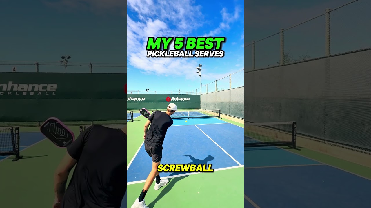 My 5 BEST Pickleball Serves