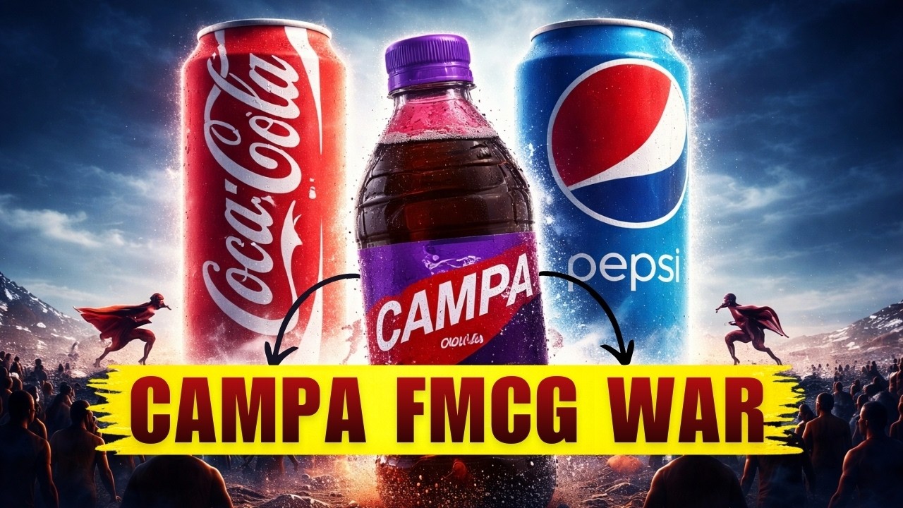 Campa Cola Is Back To Battle Coke & Pepsi #campacola #coke #pepsi #trending #insidethebrandstory