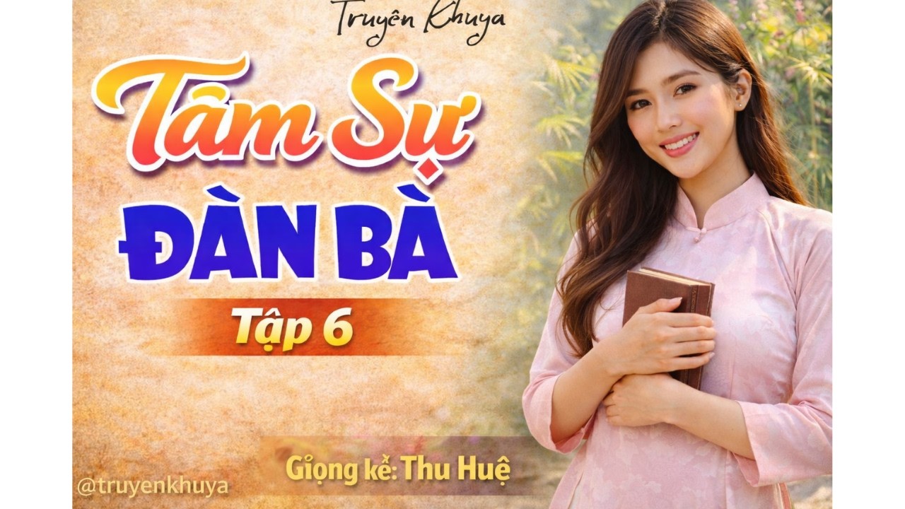 NGHE MÀ THẤM TỪNG CÂU 😢 TÂM SỰ ĐÀN BÀ TẬP 6 | TRUYỆN KHUYA RẤT ĐỜI – GIỌNG KỂ THU HUỆ