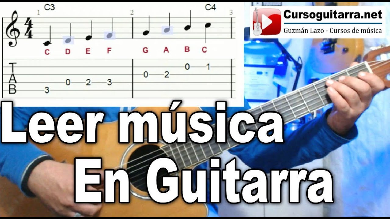 C&Oacute;MO LEER M&Uacute;SICA en GUITARRA F&Aacute;CIL (Solfeo R&aacute;pido en 10 Minutos)