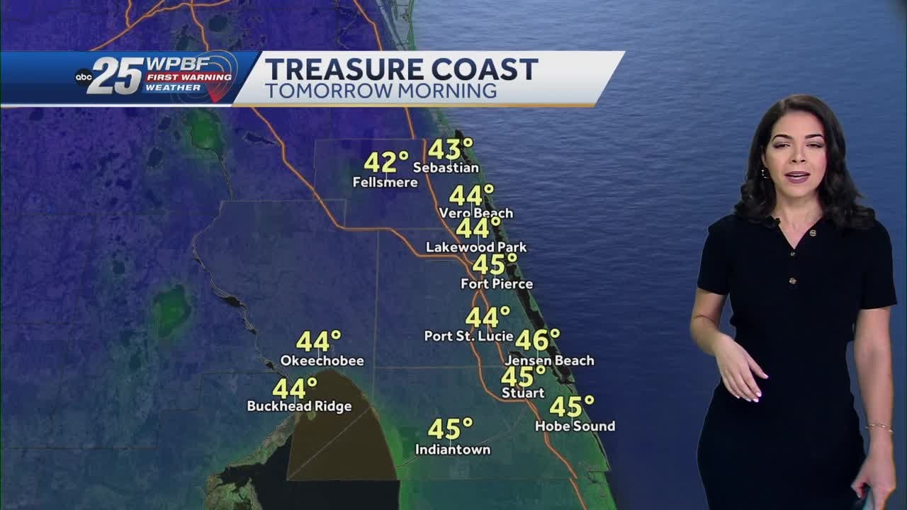 Cold front on the way to South Florida