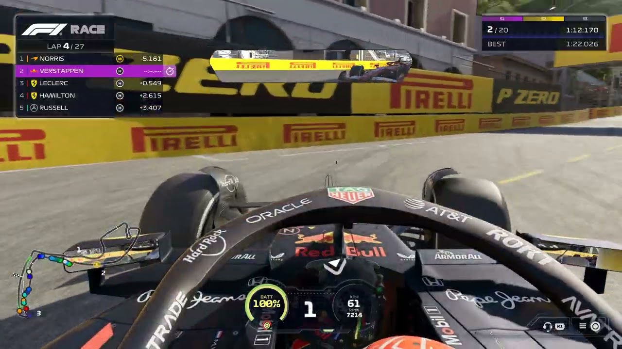 Formula 1 Max Verstappen Red Bull RB21 | Monaco Grand Prix | Ultra Realistic - F1 25 Gameplay.