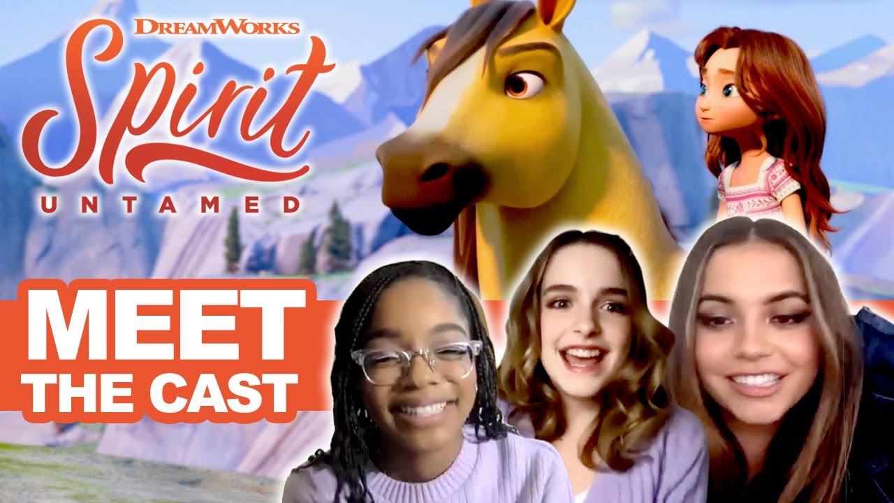 Meet the Cast of Spirit Untamed! | DREAMWORKS SPIRIT PALS REACT