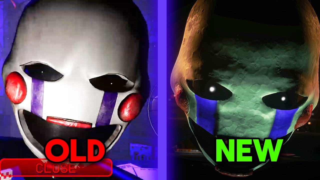 FNAF 2 REWRITTEN OLD VS NEW