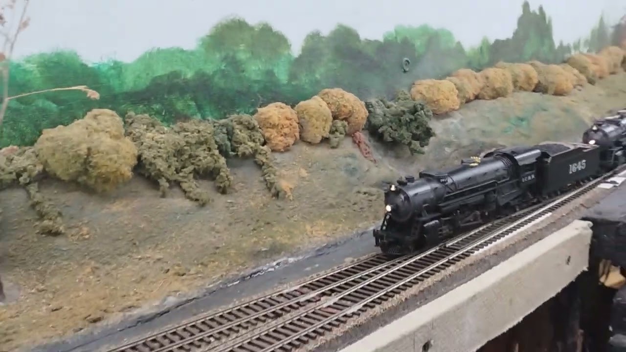 Double Heading the USRA Heavy Mikado 2-8-2 Steam Locomotives, I.C.R.R.