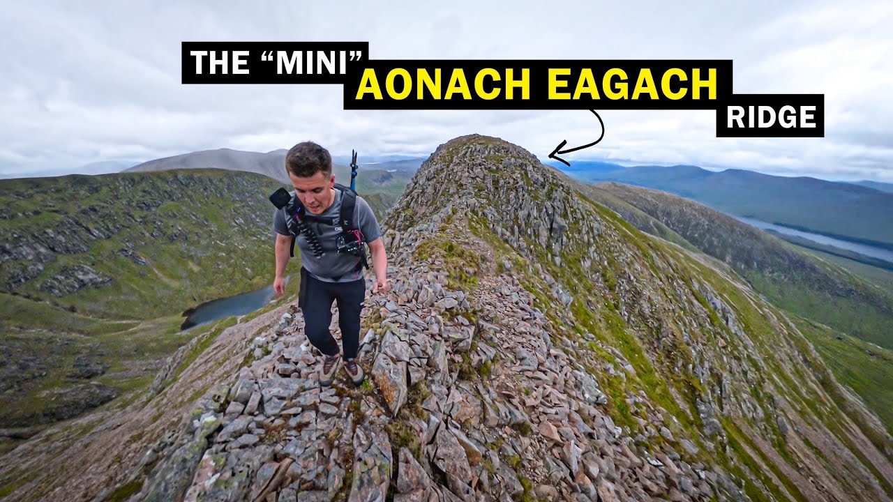 Hiking the Rocky Ridges of the Black Mount.. Stob Ghabhar and Stob a'Choire Odhair