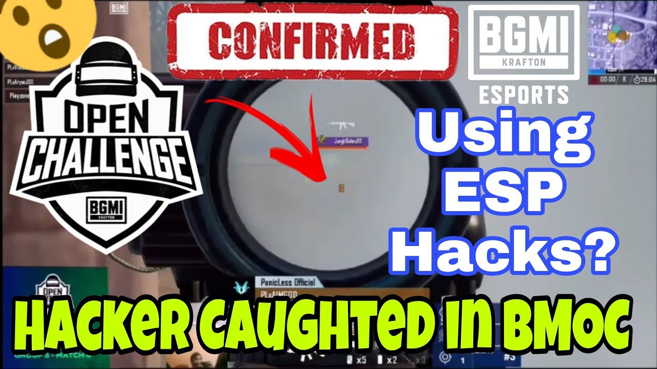 Hacker Caughted Live in BMOC 😠 PanicLess Using ESP in BMOC | Hackers Caughted in BMOC