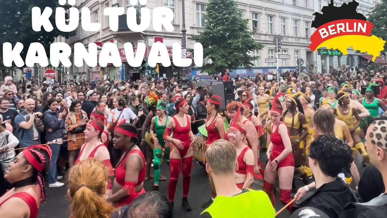 BERLIN Kültür KARNAVALI , ALMANYA | Karneval der Kulturen