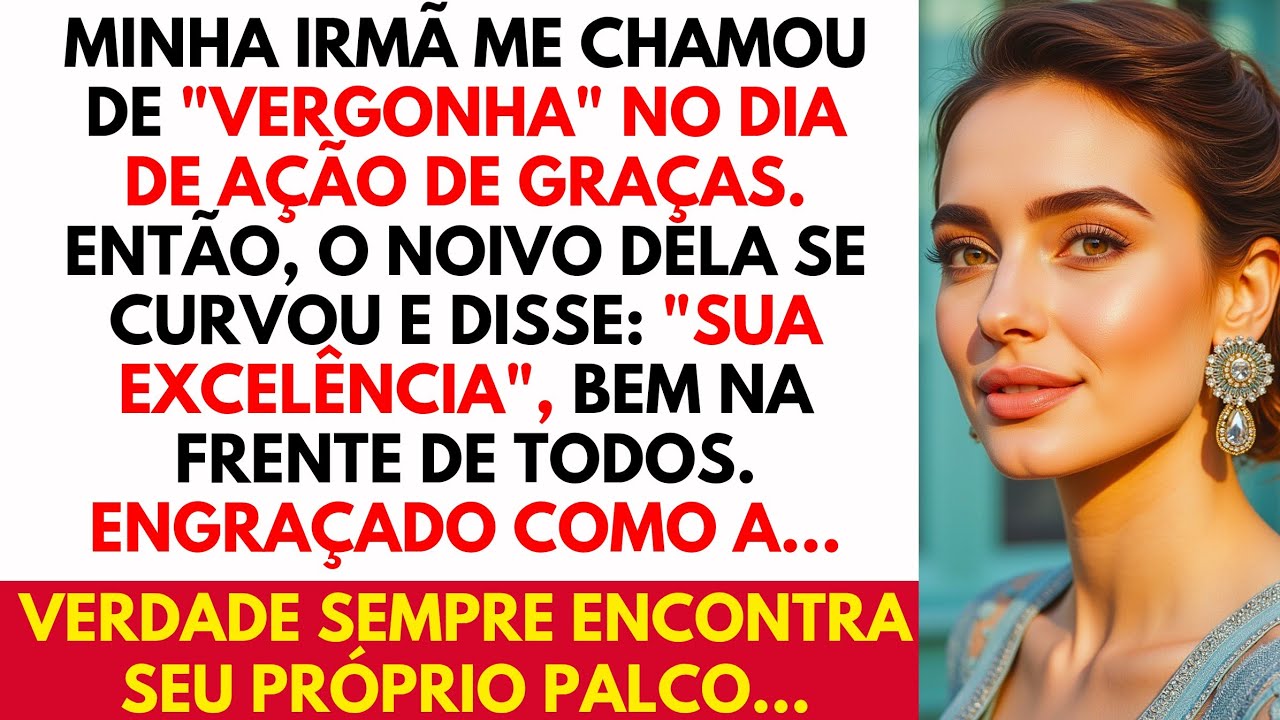 Minha irmã me chamou de desgraça — e então o noivo dela me cumprimentou como 