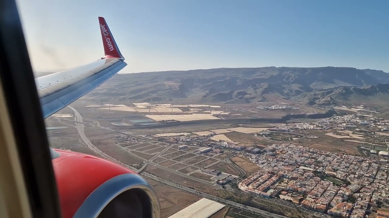 Jet2 flight from Manchester to Gran Canaria,Nov 27 2022,Boeing 737-800