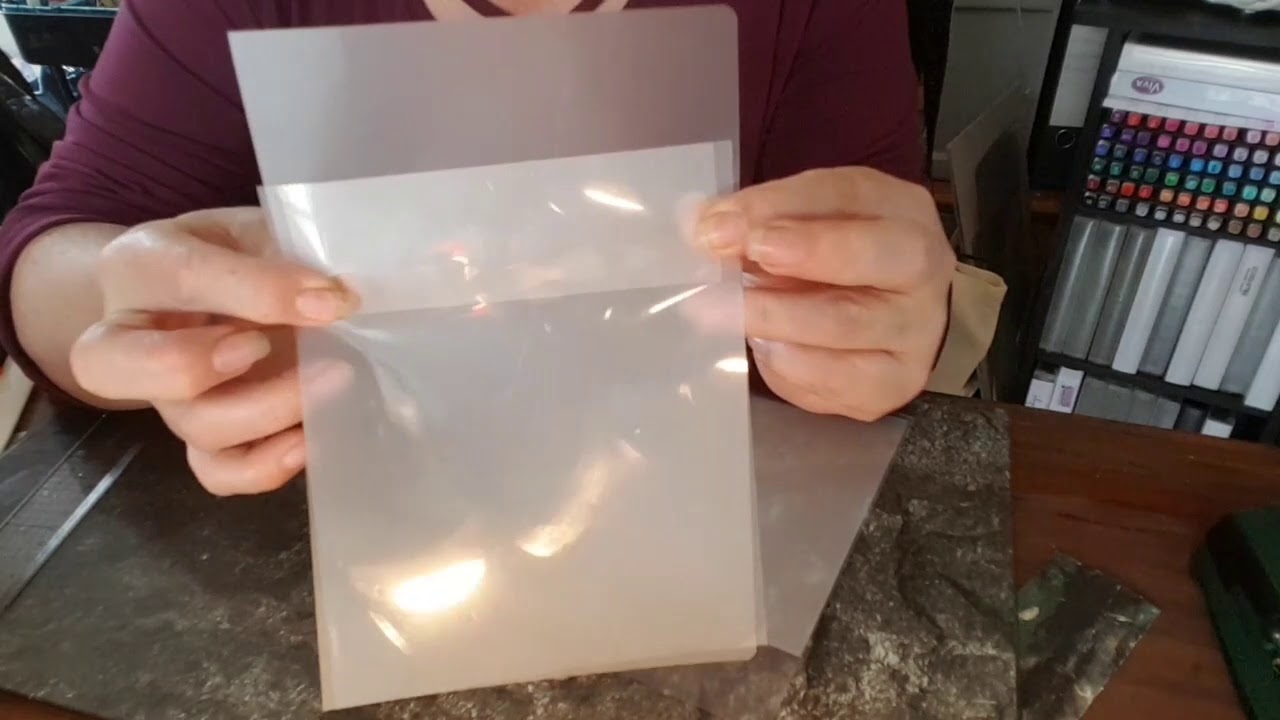 tuto astuce comment ranger vos  dies   faire une pochette  avec plastifieuse  Action