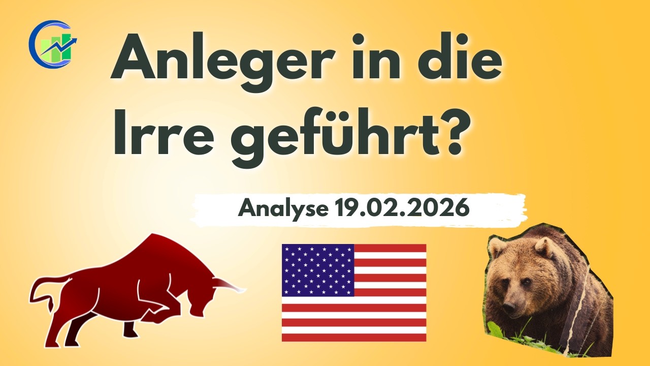 Privatanleger schätzen diese Faktoren falsch ein – 17 Jahre Hausse machen blind für die Realität!